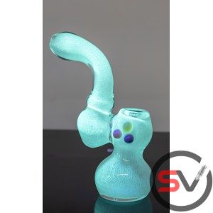 GLOW IN THE DARK TRI DOT BUBBLER 6inch